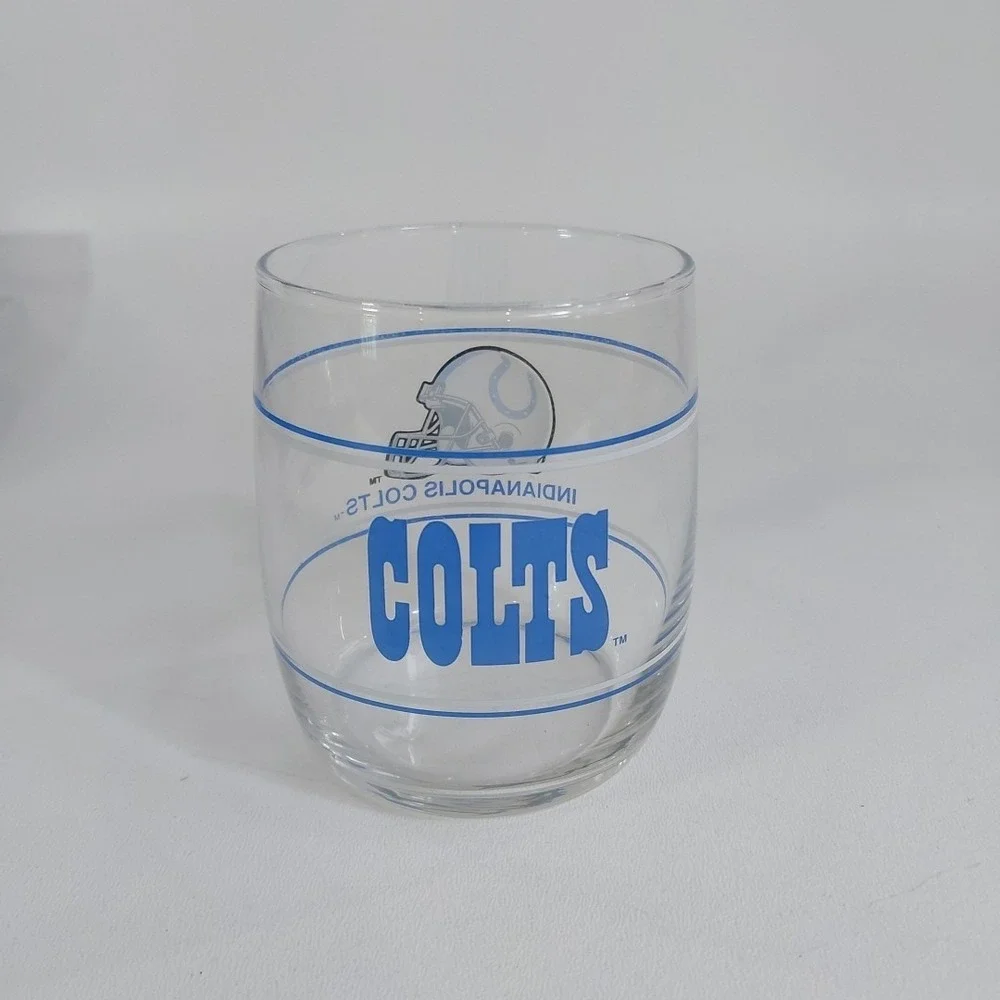 INDIANAPOLIS COLTS‎ Football Glass Hi-Ball Tumbler